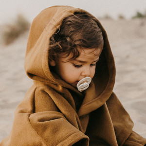 Cape Hiver enfant "Petit Amour Camel" (2-4 ans) Zakuw