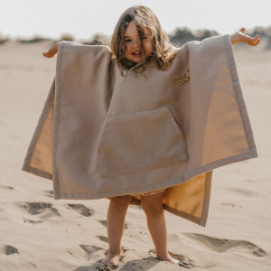 Cape Hiver enfant "Petit Amour Beige" (2-4 ans) Zakuw