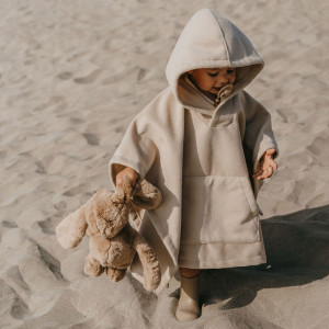 Cape Hiver enfant "Petit Amour Beige" (2-4 ans) Zakuw
