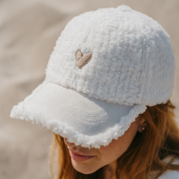 Casquette maman "Love Blanc"