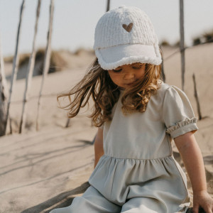 Casquette enfant "Love Blanc" (2-4 ans) Zakuw