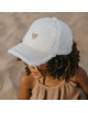 Casquette enfant "Love Blanc" (2-4 ans)