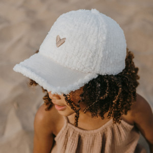 Casquette enfant "Love Blanc" (2-4 ans) Zakuw
