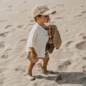 Casquette enfant "Love Beige" (2-4 ans) Zakuw