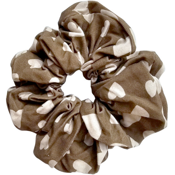 Chouchou en coton "Fall in Love"
