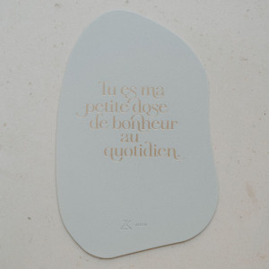 Carte postale "Bonheur" Zakuw