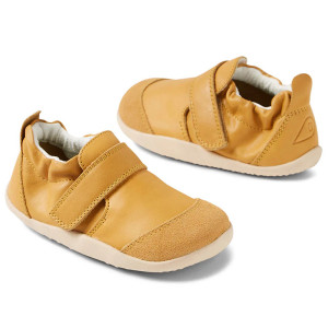 Chaussures pré-marche en cuir Xplorer Marvel "Oak Buff" Bobux