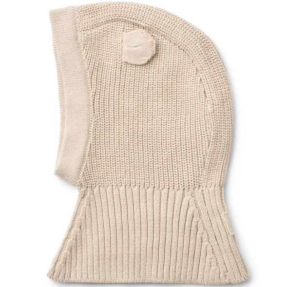 Cagoule en tricot coton bio Hanibal Ours "Sandy"