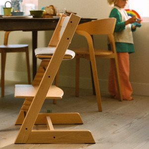 Coussin Tripp Trapp en PET Recyclé "Anthracite" Stokke