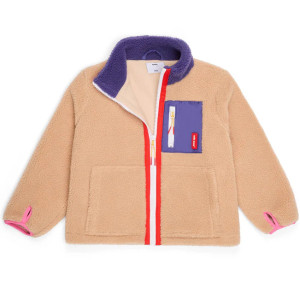Veste polaire "Plum Beige" (Enfant) Hello Hossy