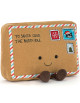 Peluche Amuseables Lettre au Père Noël (18 cm)