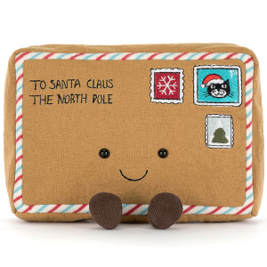 Peluche Amuseables Lettre au Père Noël (18 cm) Jellycat