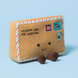 Peluche Amuseables Lettre au Père Noël (18 cm) Jellycat