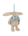 Une décoration en peluche Bashful Lapin Beige (13 cm)