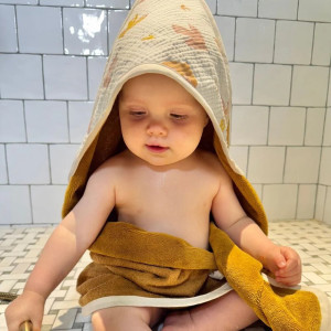 Cape de bain bébé en bambou "Swift" (0-18 mois) Mellipou