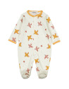 Pyjama avec pieds Bébé coton bio "Usher" Mellipou