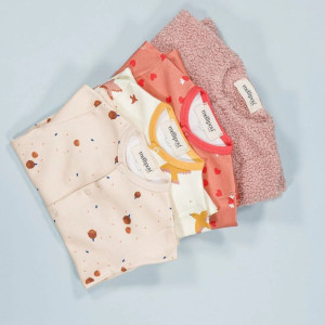 Pyjama avec pieds Bébé coton bio "Usher" Mellipou