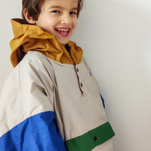 Poncho de pluie Long "Old School" (enfant) Poule Party