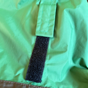 Poncho de pluie Long "Kaki" (adulte) Poule Party