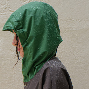 Poncho de pluie Long "Kaki" (enfant) Poule Party
