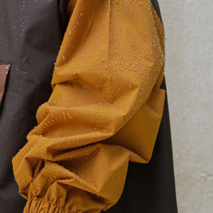 Poncho de pluie Long "Kaki" (enfant) Poule Party