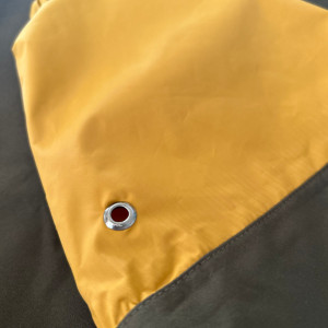 Poncho de pluie Long "Kaki" (enfant) Poule Party