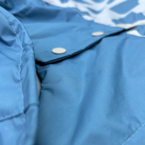 Poncho de pluie Long "Icy Blue" (enfant) Poule Party