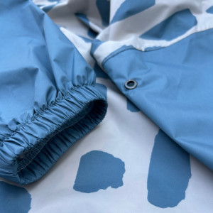 Poncho de pluie Long "Icy Blue" (enfant) Poule Party