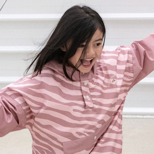 Poncho de pluie Long "Zebra" (enfant) Poule Party