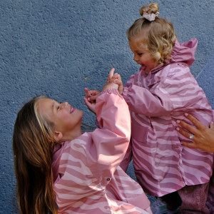 Poncho de pluie Long "Zebra" (enfant) Poule Party