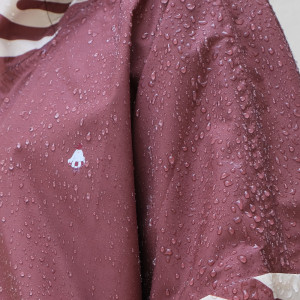 Poncho de pluie Long "Chocolate Zebra" (adulte) Poule Party