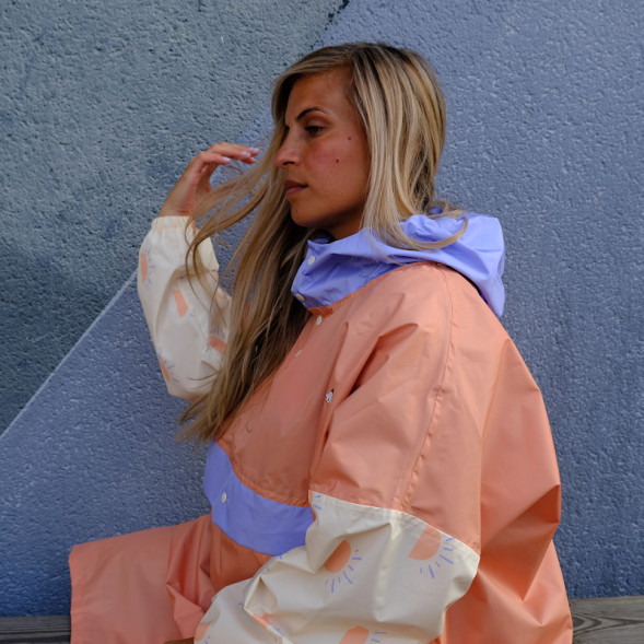 Poncho de pluie Long "Sunrise" (adulte)