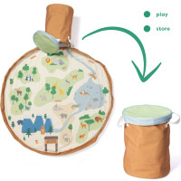 Tapis d'activités /Panier à jouets Soo "Zoo"