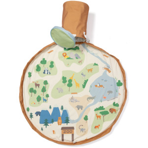 Tapis d'activités /Panier à jouets Soo "Zoo" Play & Go