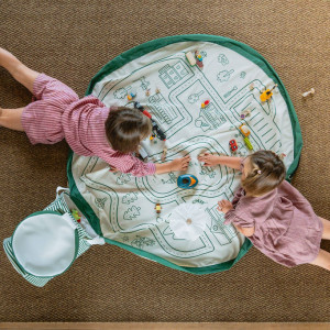 Tapis d'activités /Panier à jouets Soo "Roadmap" Play & Go