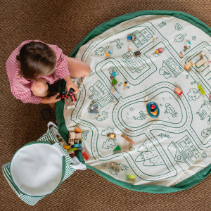 Tapis d'activités /Panier à jouets Soo "Roadmap" Play & Go