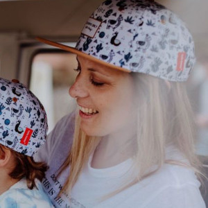 Casquette femme en coton et polyester "Lama" (Maman) Hello Hossy