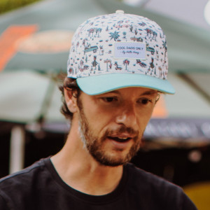 Casquette homme en coton bio et PET recyclé "Jungly" (Papa) Hello Hossy