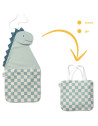 Rangement mural / Sac à jouets Toto "Dino"