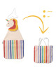 Rangement mural / Sac à jouets Toto "Licorne"