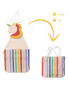 Rangement mural / Sac à jouets Toto "Licorne"