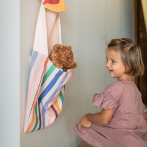 Rangement mural / Sac à jouets Toto "Licorne" Play & Go