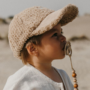 Casquette enfant "Love Beige" (2-4 ans) Zakuw