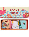 Pack Chaussettes en coton bio "Food" (4/6 ans) Hello Hossy