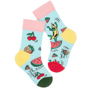Pack Chaussettes en coton bio "Food" (4/6 ans) Hello Hossy