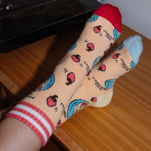 Pack Chaussettes en coton bio "Food" (4/6 ans) Hello Hossy