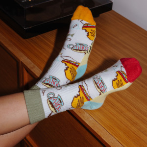 Pack Chaussettes en coton bio "Food" (4/6 ans) Hello Hossy