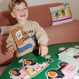 Puzzle enfant "On the Road" (24 pièces)