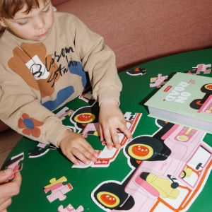 Puzzle enfant "On the Road" (24 pièces)