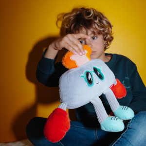 Peluche "Punchy Toast" (27 cm) Hello Hossy